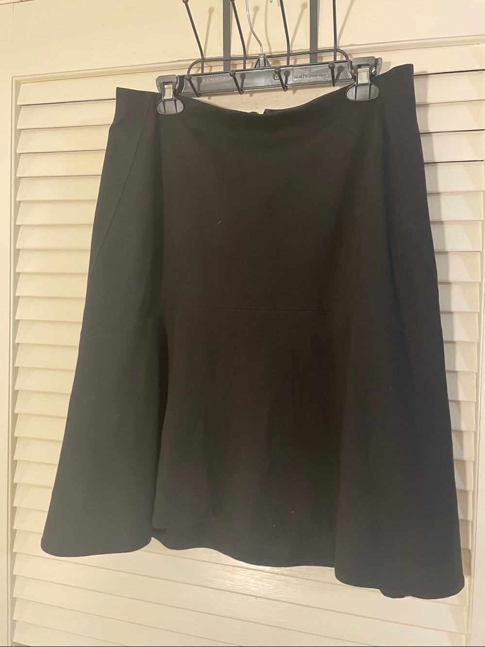 M.M.LaFleur Astrid A-Line Skirt in Black Size 12 Like New